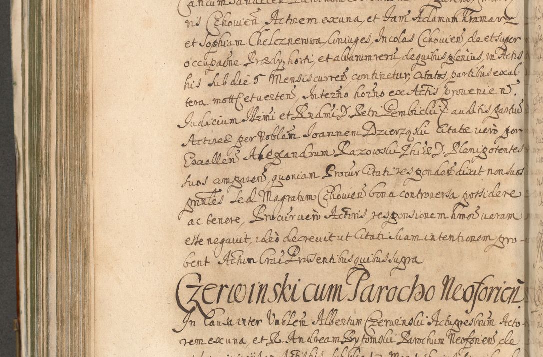 Zdjęcie nr 734 dla obiektu archiwalnego: Acta actorum, decretorum, sententiarum, erectionum, confirmationum, institutionum, resignationum, constitutionum, provisionum, quietationum, submissionum, protestationum, substitutionum R. D. Petri Gembicki, episcopi Cracoviensis, ducis Severiae in a. D. 1650 et 1651 acticatorum. Volumen V