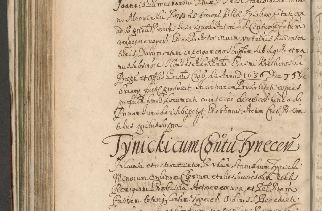 Zdjęcie nr 720 dla obiektu archiwalnego: Acta actorum, decretorum, sententiarum, erectionum, confirmationum, institutionum, resignationum, constitutionum, provisionum, quietationum, submissionum, protestationum, substitutionum R. D. Petri Gembicki, episcopi Cracoviensis, ducis Severiae in a. D. 1650 et 1651 acticatorum. Volumen V