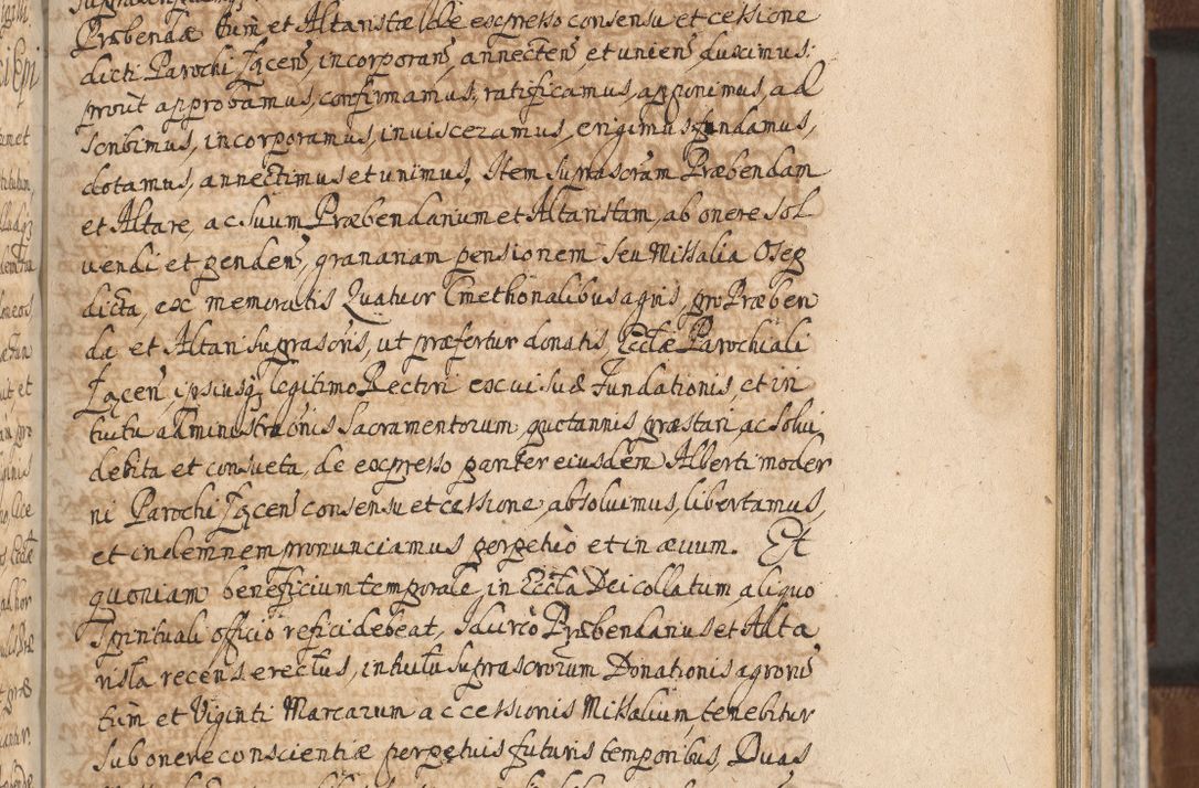 Zdjęcie nr 707 dla obiektu archiwalnego: Acta actorum, decretorum, sententiarum, erectionum, confirmationum, institutionum, resignationum, constitutionum, provisionum, quietationum, submissionum, protestationum, substitutionum R. D. Petri Gembicki, episcopi Cracoviensis, ducis Severiae in a. D. 1650 et 1651 acticatorum. Volumen V