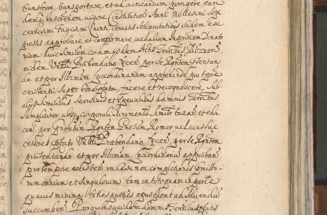 Zdjęcie nr 701 dla obiektu archiwalnego: Acta actorum, decretorum, sententiarum, erectionum, confirmationum, institutionum, resignationum, constitutionum, provisionum, quietationum, submissionum, protestationum, substitutionum R. D. Petri Gembicki, episcopi Cracoviensis, ducis Severiae in a. D. 1650 et 1651 acticatorum. Volumen V