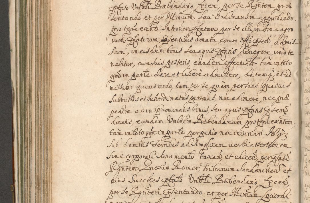 Zdjęcie nr 700 dla obiektu archiwalnego: Acta actorum, decretorum, sententiarum, erectionum, confirmationum, institutionum, resignationum, constitutionum, provisionum, quietationum, submissionum, protestationum, substitutionum R. D. Petri Gembicki, episcopi Cracoviensis, ducis Severiae in a. D. 1650 et 1651 acticatorum. Volumen V