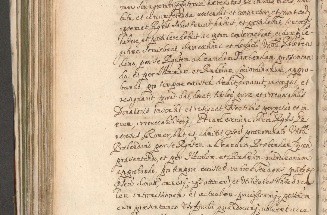 Zdjęcie nr 698 dla obiektu archiwalnego: Acta actorum, decretorum, sententiarum, erectionum, confirmationum, institutionum, resignationum, constitutionum, provisionum, quietationum, submissionum, protestationum, substitutionum R. D. Petri Gembicki, episcopi Cracoviensis, ducis Severiae in a. D. 1650 et 1651 acticatorum. Volumen V