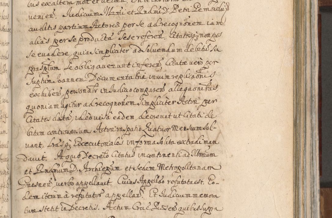 Zdjęcie nr 691 dla obiektu archiwalnego: Acta actorum, decretorum, sententiarum, erectionum, confirmationum, institutionum, resignationum, constitutionum, provisionum, quietationum, submissionum, protestationum, substitutionum R. D. Petri Gembicki, episcopi Cracoviensis, ducis Severiae in a. D. 1650 et 1651 acticatorum. Volumen V