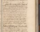 Zdjęcie nr 689 dla obiektu archiwalnego: Acta actorum, decretorum, sententiarum, erectionum, confirmationum, institutionum, resignationum, constitutionum, provisionum, quietationum, submissionum, protestationum, substitutionum R. D. Petri Gembicki, episcopi Cracoviensis, ducis Severiae in a. D. 1650 et 1651 acticatorum. Volumen V