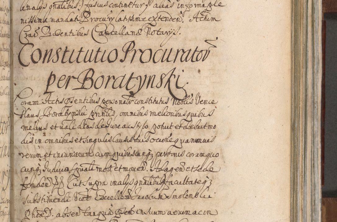 Zdjęcie nr 675 dla obiektu archiwalnego: Acta actorum, decretorum, sententiarum, erectionum, confirmationum, institutionum, resignationum, constitutionum, provisionum, quietationum, submissionum, protestationum, substitutionum R. D. Petri Gembicki, episcopi Cracoviensis, ducis Severiae in a. D. 1650 et 1651 acticatorum. Volumen V