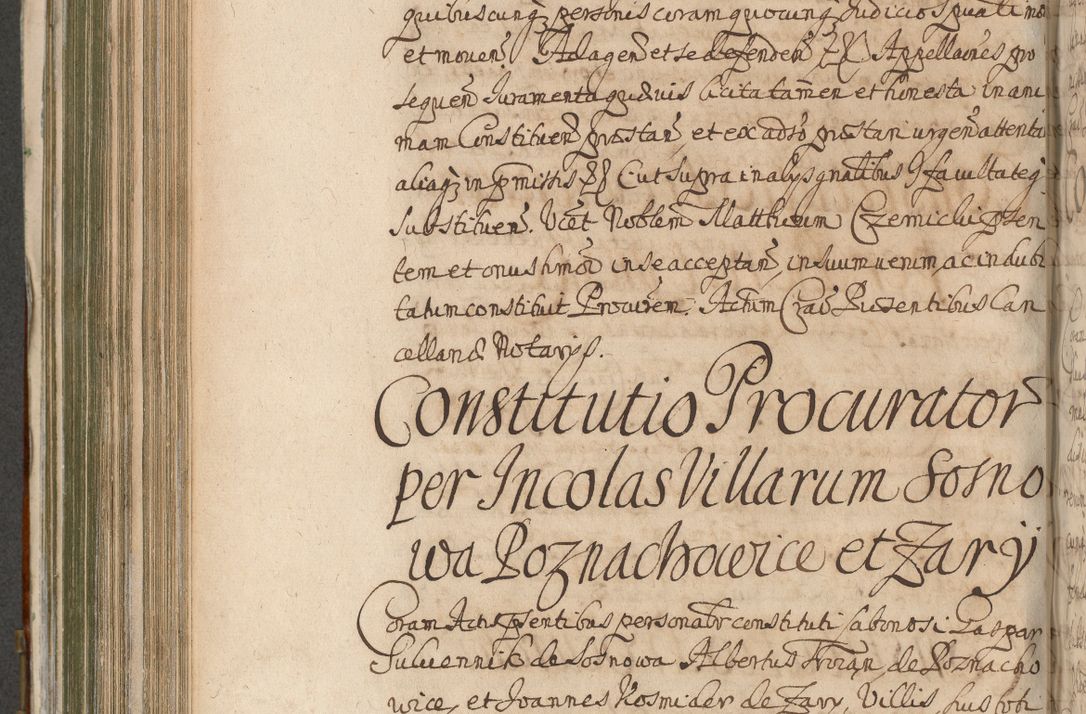 Zdjęcie nr 674 dla obiektu archiwalnego: Acta actorum, decretorum, sententiarum, erectionum, confirmationum, institutionum, resignationum, constitutionum, provisionum, quietationum, submissionum, protestationum, substitutionum R. D. Petri Gembicki, episcopi Cracoviensis, ducis Severiae in a. D. 1650 et 1651 acticatorum. Volumen V