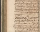 Zdjęcie nr 674 dla obiektu archiwalnego: Acta actorum, decretorum, sententiarum, erectionum, confirmationum, institutionum, resignationum, constitutionum, provisionum, quietationum, submissionum, protestationum, substitutionum R. D. Petri Gembicki, episcopi Cracoviensis, ducis Severiae in a. D. 1650 et 1651 acticatorum. Volumen V