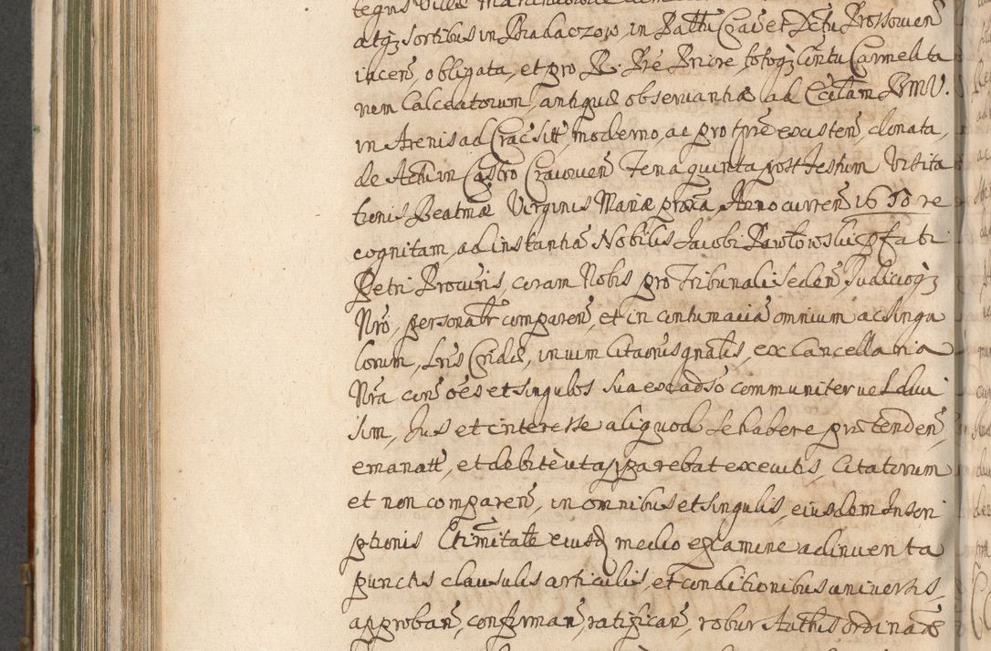Zdjęcie nr 672 dla obiektu archiwalnego: Acta actorum, decretorum, sententiarum, erectionum, confirmationum, institutionum, resignationum, constitutionum, provisionum, quietationum, submissionum, protestationum, substitutionum R. D. Petri Gembicki, episcopi Cracoviensis, ducis Severiae in a. D. 1650 et 1651 acticatorum. Volumen V