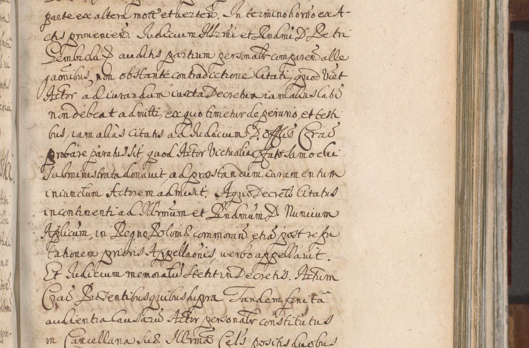 Zdjęcie nr 665 dla obiektu archiwalnego: Acta actorum, decretorum, sententiarum, erectionum, confirmationum, institutionum, resignationum, constitutionum, provisionum, quietationum, submissionum, protestationum, substitutionum R. D. Petri Gembicki, episcopi Cracoviensis, ducis Severiae in a. D. 1650 et 1651 acticatorum. Volumen V