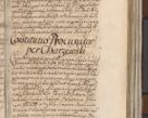 Zdjęcie nr 657 dla obiektu archiwalnego: Acta actorum, decretorum, sententiarum, erectionum, confirmationum, institutionum, resignationum, constitutionum, provisionum, quietationum, submissionum, protestationum, substitutionum R. D. Petri Gembicki, episcopi Cracoviensis, ducis Severiae in a. D. 1650 et 1651 acticatorum. Volumen V