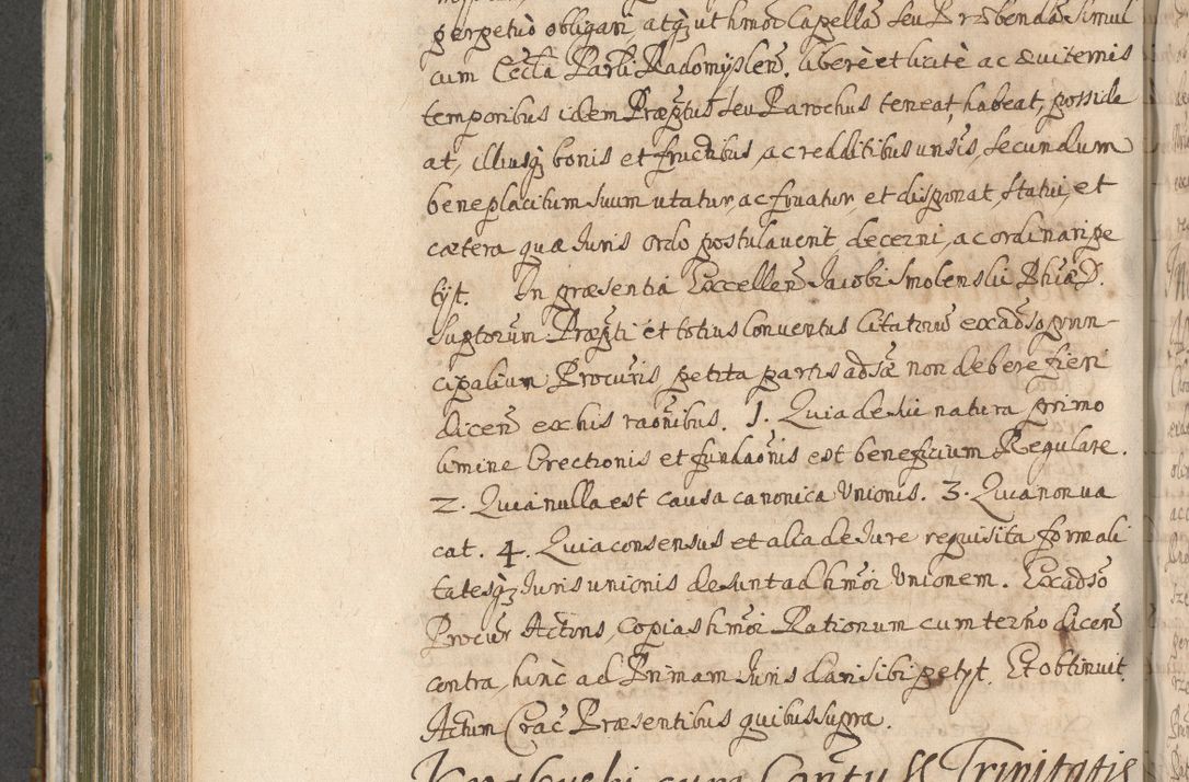 Zdjęcie nr 650 dla obiektu archiwalnego: Acta actorum, decretorum, sententiarum, erectionum, confirmationum, institutionum, resignationum, constitutionum, provisionum, quietationum, submissionum, protestationum, substitutionum R. D. Petri Gembicki, episcopi Cracoviensis, ducis Severiae in a. D. 1650 et 1651 acticatorum. Volumen V