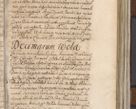 Zdjęcie nr 647 dla obiektu archiwalnego: Acta actorum, decretorum, sententiarum, erectionum, confirmationum, institutionum, resignationum, constitutionum, provisionum, quietationum, submissionum, protestationum, substitutionum R. D. Petri Gembicki, episcopi Cracoviensis, ducis Severiae in a. D. 1650 et 1651 acticatorum. Volumen V