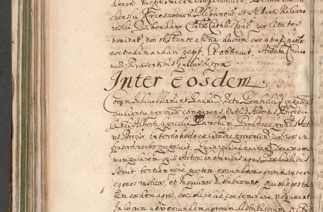 Zdjęcie nr 630 dla obiektu archiwalnego: Acta actorum, decretorum, sententiarum, erectionum, confirmationum, institutionum, resignationum, constitutionum, provisionum, quietationum, submissionum, protestationum, substitutionum R. D. Petri Gembicki, episcopi Cracoviensis, ducis Severiae in a. D. 1650 et 1651 acticatorum. Volumen V