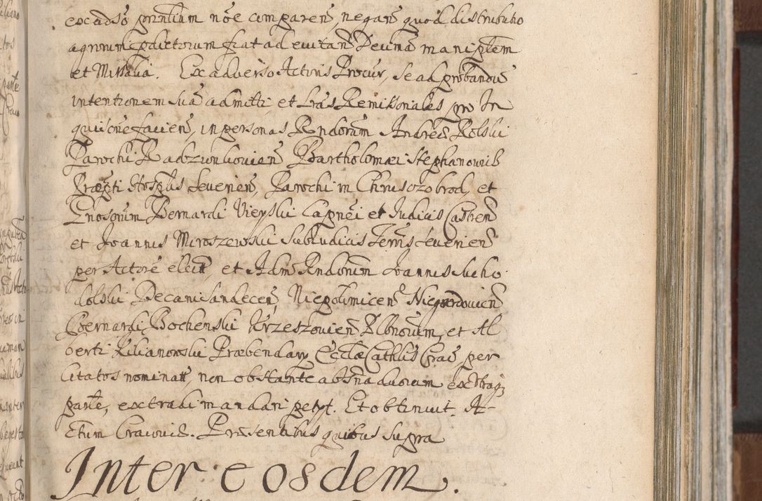 Zdjęcie nr 631 dla obiektu archiwalnego: Acta actorum, decretorum, sententiarum, erectionum, confirmationum, institutionum, resignationum, constitutionum, provisionum, quietationum, submissionum, protestationum, substitutionum R. D. Petri Gembicki, episcopi Cracoviensis, ducis Severiae in a. D. 1650 et 1651 acticatorum. Volumen V