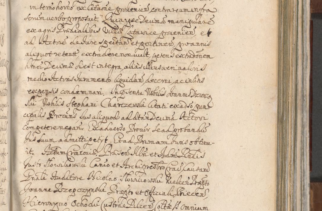 Zdjęcie nr 627 dla obiektu archiwalnego: Acta actorum, decretorum, sententiarum, erectionum, confirmationum, institutionum, resignationum, constitutionum, provisionum, quietationum, submissionum, protestationum, substitutionum R. D. Petri Gembicki, episcopi Cracoviensis, ducis Severiae in a. D. 1650 et 1651 acticatorum. Volumen V
