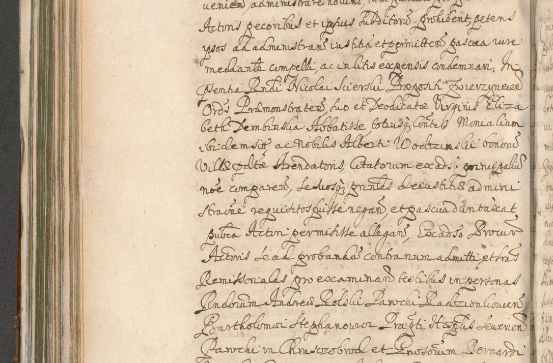 Zdjęcie nr 628 dla obiektu archiwalnego: Acta actorum, decretorum, sententiarum, erectionum, confirmationum, institutionum, resignationum, constitutionum, provisionum, quietationum, submissionum, protestationum, substitutionum R. D. Petri Gembicki, episcopi Cracoviensis, ducis Severiae in a. D. 1650 et 1651 acticatorum. Volumen V
