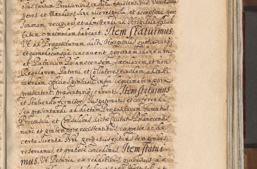 Zdjęcie nr 1001 dla obiektu archiwalnego: Acta actorum, decretorum, sententiarum, erectionum, confirmationum, institutionum, resignationum, constitutionum, provisionum, quietationum, submissionum, protestationum, substitutionum R. D. Petri Gembicki, episcopi Cracoviensis, ducis Severiae in a. D. 1650 et 1651 acticatorum. Volumen V