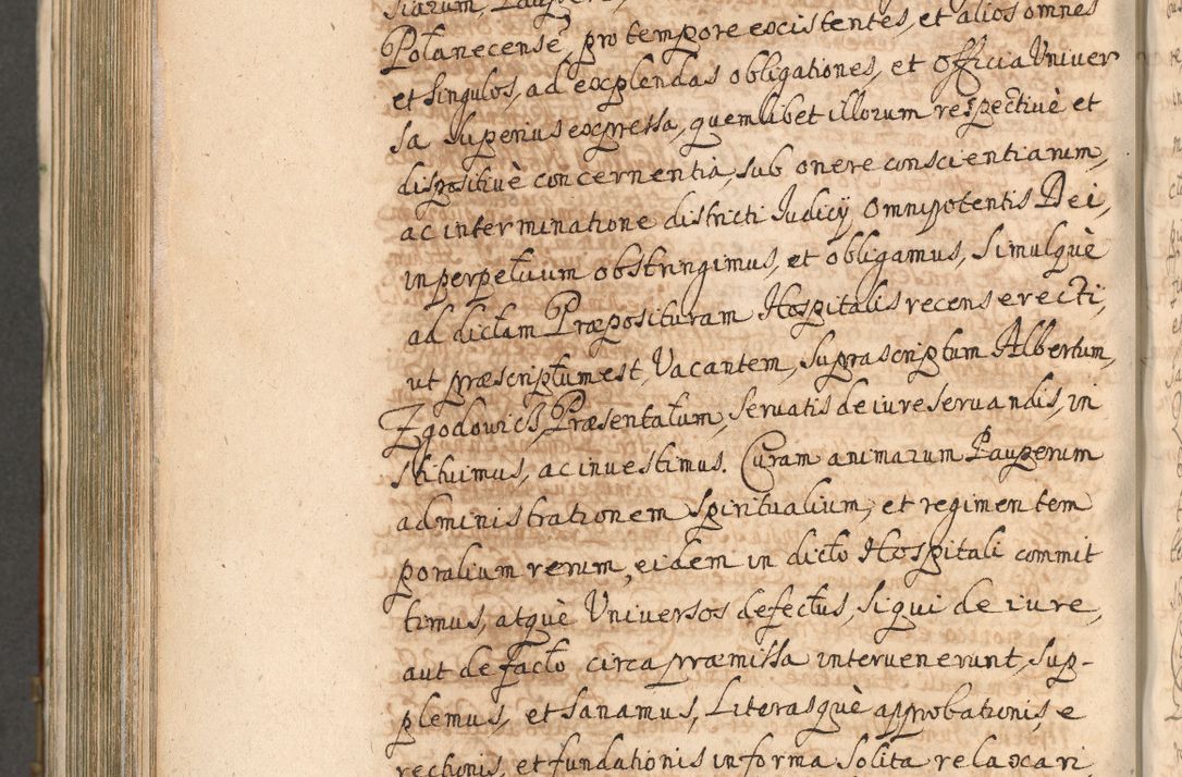 Zdjęcie nr 1002 dla obiektu archiwalnego: Acta actorum, decretorum, sententiarum, erectionum, confirmationum, institutionum, resignationum, constitutionum, provisionum, quietationum, submissionum, protestationum, substitutionum R. D. Petri Gembicki, episcopi Cracoviensis, ducis Severiae in a. D. 1650 et 1651 acticatorum. Volumen V