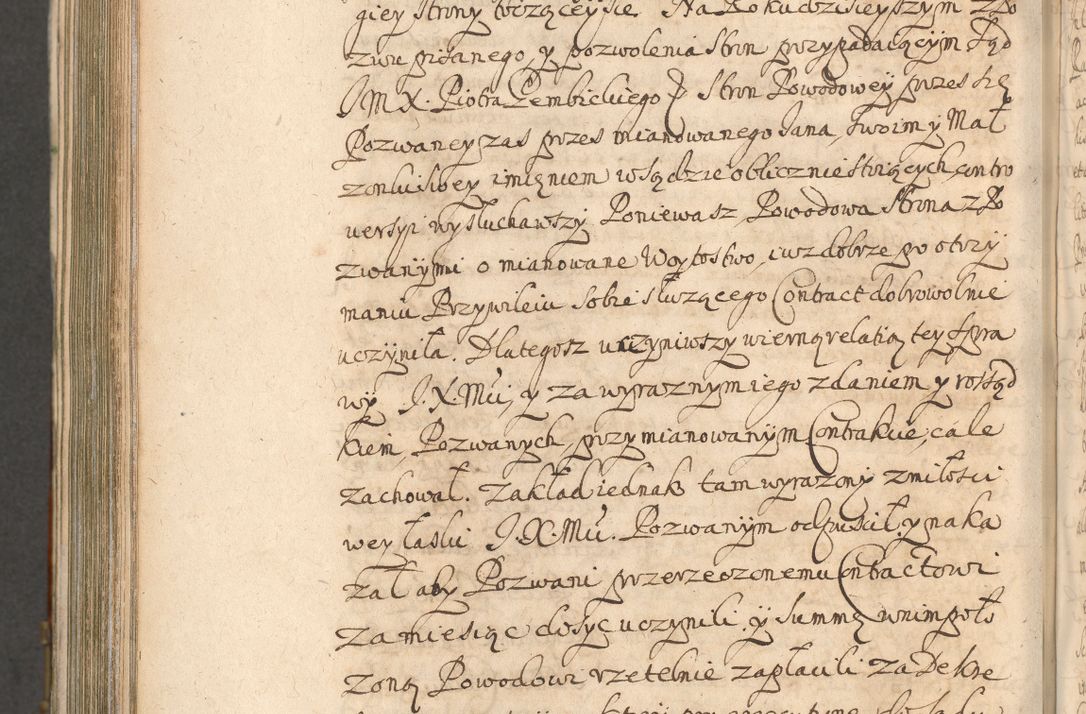 Zdjęcie nr 1005 dla obiektu archiwalnego: Acta actorum, decretorum, sententiarum, erectionum, confirmationum, institutionum, resignationum, constitutionum, provisionum, quietationum, submissionum, protestationum, substitutionum R. D. Petri Gembicki, episcopi Cracoviensis, ducis Severiae in a. D. 1650 et 1651 acticatorum. Volumen V