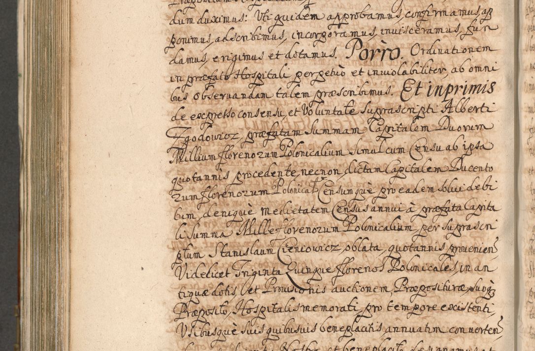 Zdjęcie nr 998 dla obiektu archiwalnego: Acta actorum, decretorum, sententiarum, erectionum, confirmationum, institutionum, resignationum, constitutionum, provisionum, quietationum, submissionum, protestationum, substitutionum R. D. Petri Gembicki, episcopi Cracoviensis, ducis Severiae in a. D. 1650 et 1651 acticatorum. Volumen V