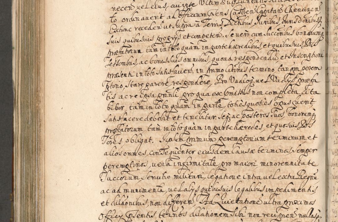 Zdjęcie nr 994 dla obiektu archiwalnego: Acta actorum, decretorum, sententiarum, erectionum, confirmationum, institutionum, resignationum, constitutionum, provisionum, quietationum, submissionum, protestationum, substitutionum R. D. Petri Gembicki, episcopi Cracoviensis, ducis Severiae in a. D. 1650 et 1651 acticatorum. Volumen V