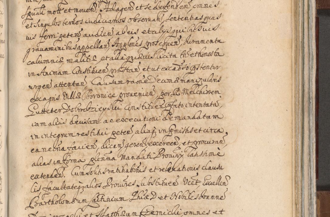 Zdjęcie nr 967 dla obiektu archiwalnego: Acta actorum, decretorum, sententiarum, erectionum, confirmationum, institutionum, resignationum, constitutionum, provisionum, quietationum, submissionum, protestationum, substitutionum R. D. Petri Gembicki, episcopi Cracoviensis, ducis Severiae in a. D. 1650 et 1651 acticatorum. Volumen V
