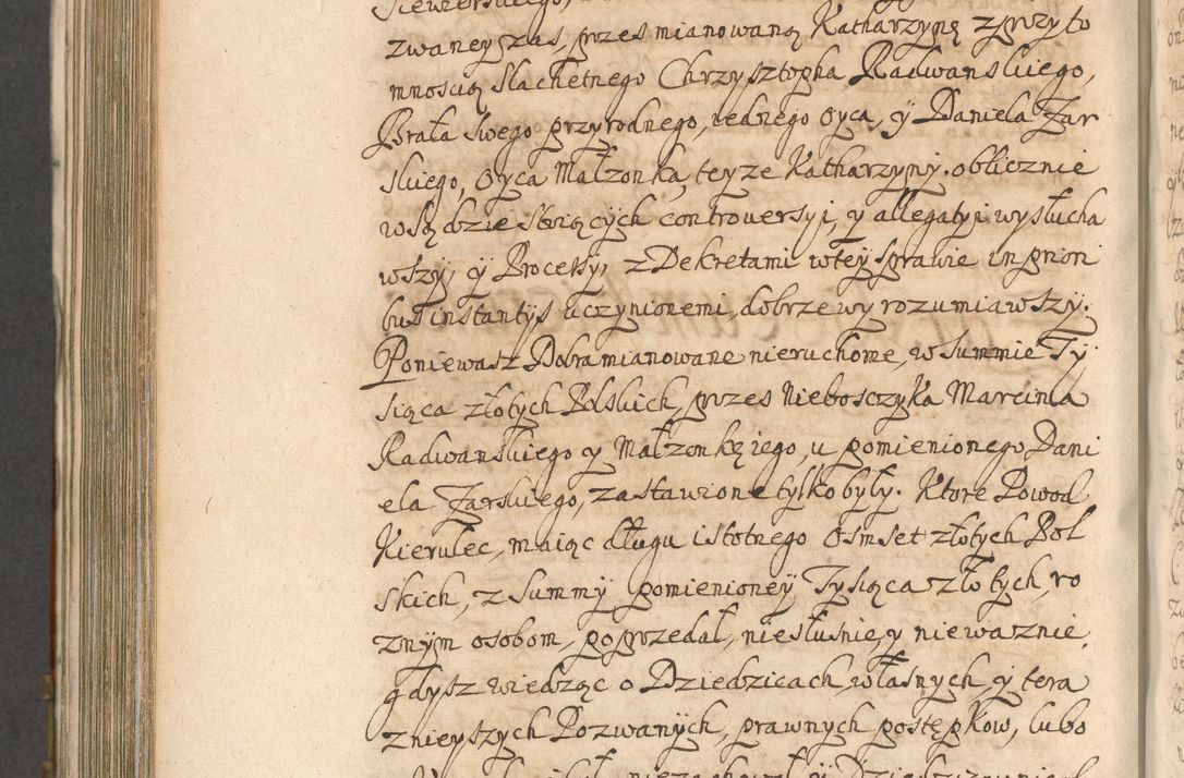 Zdjęcie nr 964 dla obiektu archiwalnego: Acta actorum, decretorum, sententiarum, erectionum, confirmationum, institutionum, resignationum, constitutionum, provisionum, quietationum, submissionum, protestationum, substitutionum R. D. Petri Gembicki, episcopi Cracoviensis, ducis Severiae in a. D. 1650 et 1651 acticatorum. Volumen V