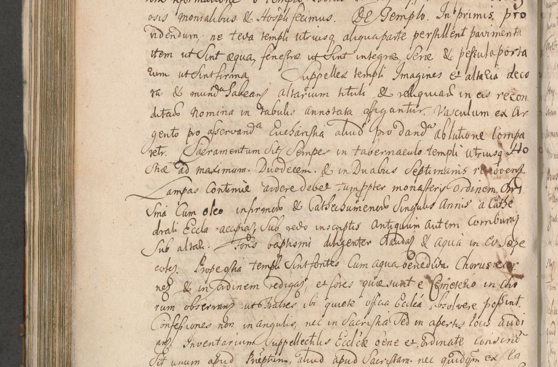 Zdjęcie nr 924 dla obiektu archiwalnego: Acta actorum, decretorum, sententiarum, erectionum, confirmationum, institutionum, resignationum, constitutionum, provisionum, quietationum, submissionum, protestationum, substitutionum R. D. Petri Gembicki, episcopi Cracoviensis, ducis Severiae in a. D. 1650 et 1651 acticatorum. Volumen V