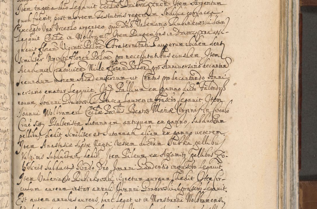 Zdjęcie nr 919 dla obiektu archiwalnego: Acta actorum, decretorum, sententiarum, erectionum, confirmationum, institutionum, resignationum, constitutionum, provisionum, quietationum, submissionum, protestationum, substitutionum R. D. Petri Gembicki, episcopi Cracoviensis, ducis Severiae in a. D. 1650 et 1651 acticatorum. Volumen V