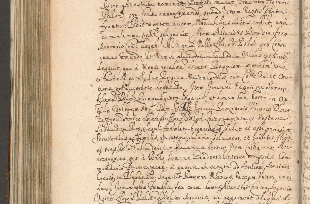 Zdjęcie nr 918 dla obiektu archiwalnego: Acta actorum, decretorum, sententiarum, erectionum, confirmationum, institutionum, resignationum, constitutionum, provisionum, quietationum, submissionum, protestationum, substitutionum R. D. Petri Gembicki, episcopi Cracoviensis, ducis Severiae in a. D. 1650 et 1651 acticatorum. Volumen V