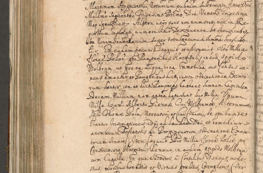 Zdjęcie nr 916 dla obiektu archiwalnego: Acta actorum, decretorum, sententiarum, erectionum, confirmationum, institutionum, resignationum, constitutionum, provisionum, quietationum, submissionum, protestationum, substitutionum R. D. Petri Gembicki, episcopi Cracoviensis, ducis Severiae in a. D. 1650 et 1651 acticatorum. Volumen V