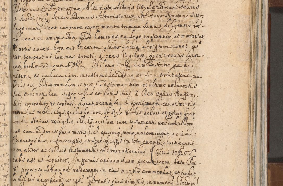 Zdjęcie nr 915 dla obiektu archiwalnego: Acta actorum, decretorum, sententiarum, erectionum, confirmationum, institutionum, resignationum, constitutionum, provisionum, quietationum, submissionum, protestationum, substitutionum R. D. Petri Gembicki, episcopi Cracoviensis, ducis Severiae in a. D. 1650 et 1651 acticatorum. Volumen V