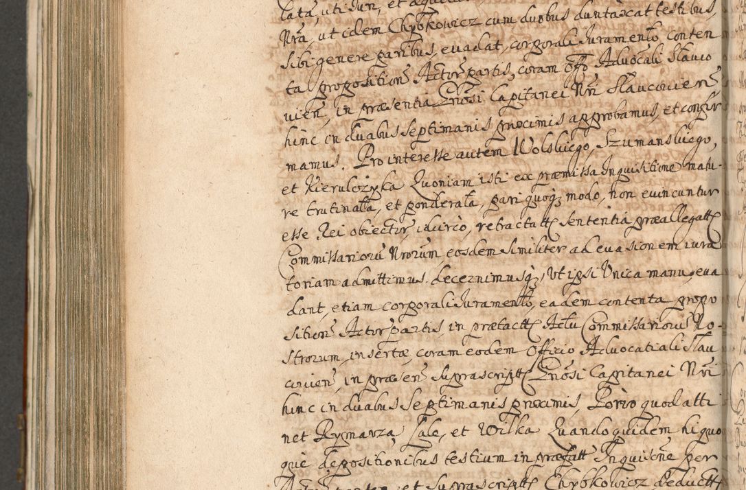 Zdjęcie nr 912 dla obiektu archiwalnego: Acta actorum, decretorum, sententiarum, erectionum, confirmationum, institutionum, resignationum, constitutionum, provisionum, quietationum, submissionum, protestationum, substitutionum R. D. Petri Gembicki, episcopi Cracoviensis, ducis Severiae in a. D. 1650 et 1651 acticatorum. Volumen V