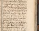 Zdjęcie nr 901 dla obiektu archiwalnego: Acta actorum, decretorum, sententiarum, erectionum, confirmationum, institutionum, resignationum, constitutionum, provisionum, quietationum, submissionum, protestationum, substitutionum R. D. Petri Gembicki, episcopi Cracoviensis, ducis Severiae in a. D. 1650 et 1651 acticatorum. Volumen V