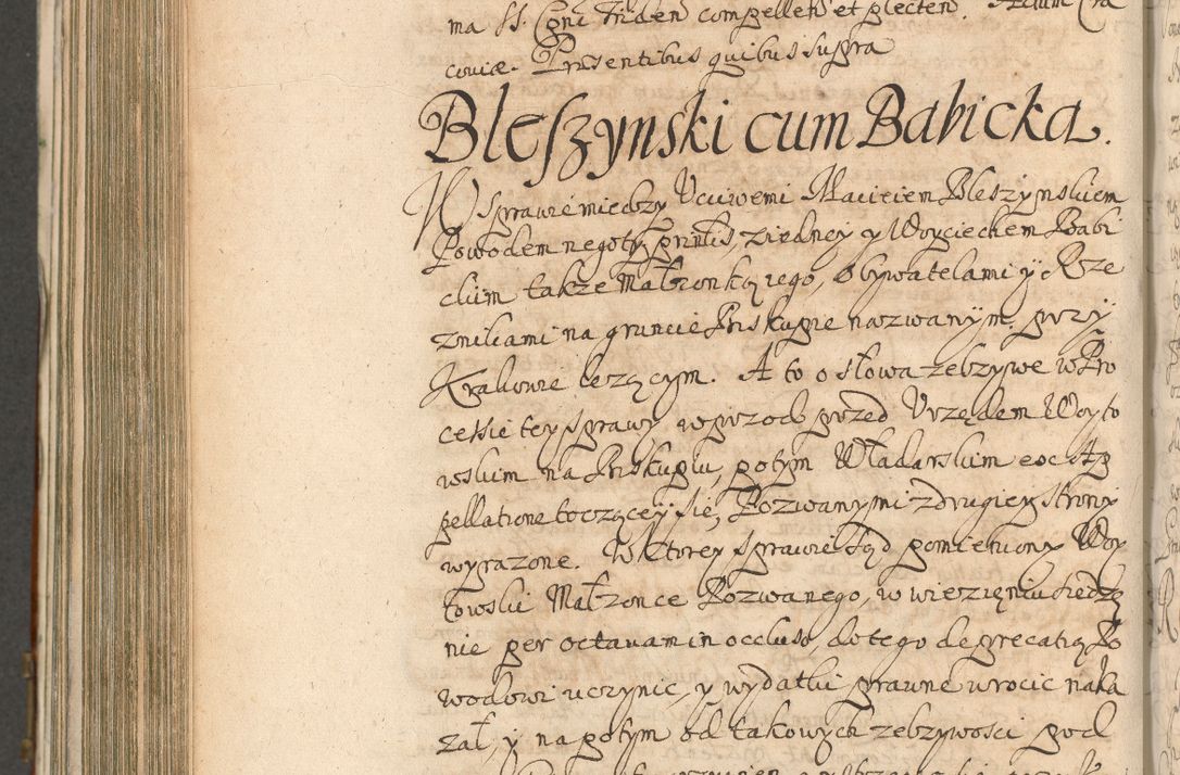 Zdjęcie nr 900 dla obiektu archiwalnego: Acta actorum, decretorum, sententiarum, erectionum, confirmationum, institutionum, resignationum, constitutionum, provisionum, quietationum, submissionum, protestationum, substitutionum R. D. Petri Gembicki, episcopi Cracoviensis, ducis Severiae in a. D. 1650 et 1651 acticatorum. Volumen V