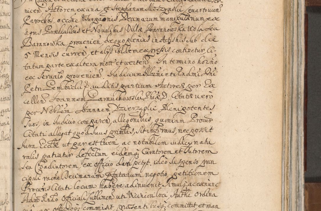 Zdjęcie nr 899 dla obiektu archiwalnego: Acta actorum, decretorum, sententiarum, erectionum, confirmationum, institutionum, resignationum, constitutionum, provisionum, quietationum, submissionum, protestationum, substitutionum R. D. Petri Gembicki, episcopi Cracoviensis, ducis Severiae in a. D. 1650 et 1651 acticatorum. Volumen V