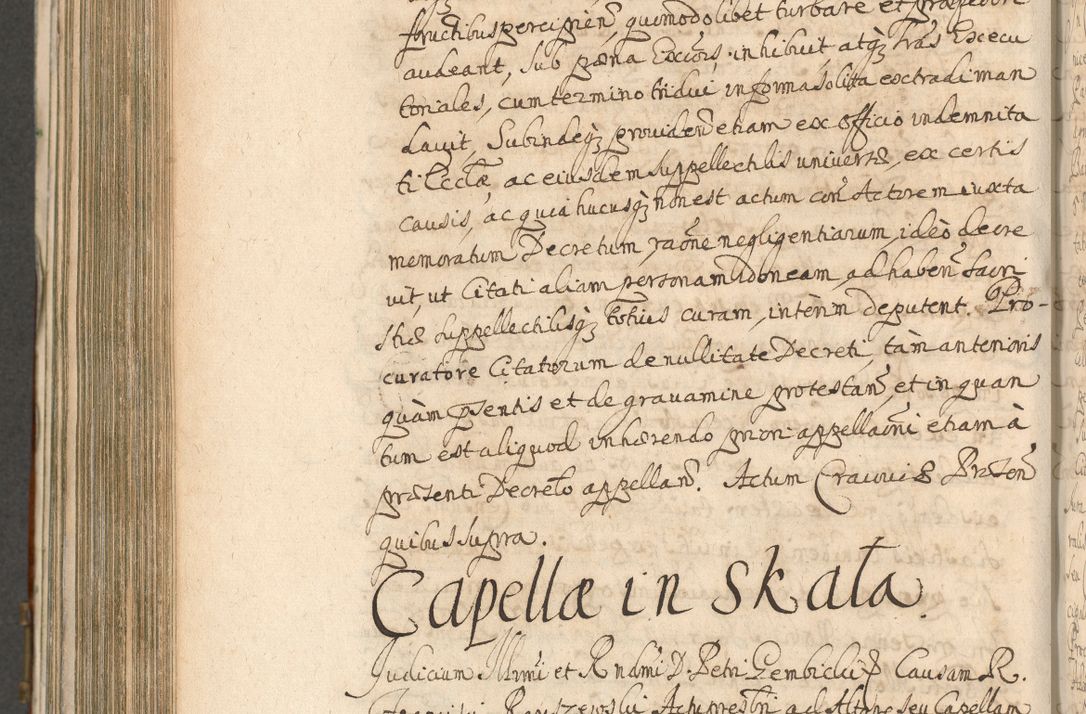 Zdjęcie nr 898 dla obiektu archiwalnego: Acta actorum, decretorum, sententiarum, erectionum, confirmationum, institutionum, resignationum, constitutionum, provisionum, quietationum, submissionum, protestationum, substitutionum R. D. Petri Gembicki, episcopi Cracoviensis, ducis Severiae in a. D. 1650 et 1651 acticatorum. Volumen V