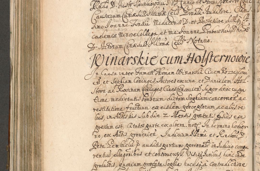 Zdjęcie nr 880 dla obiektu archiwalnego: Acta actorum, decretorum, sententiarum, erectionum, confirmationum, institutionum, resignationum, constitutionum, provisionum, quietationum, submissionum, protestationum, substitutionum R. D. Petri Gembicki, episcopi Cracoviensis, ducis Severiae in a. D. 1650 et 1651 acticatorum. Volumen V