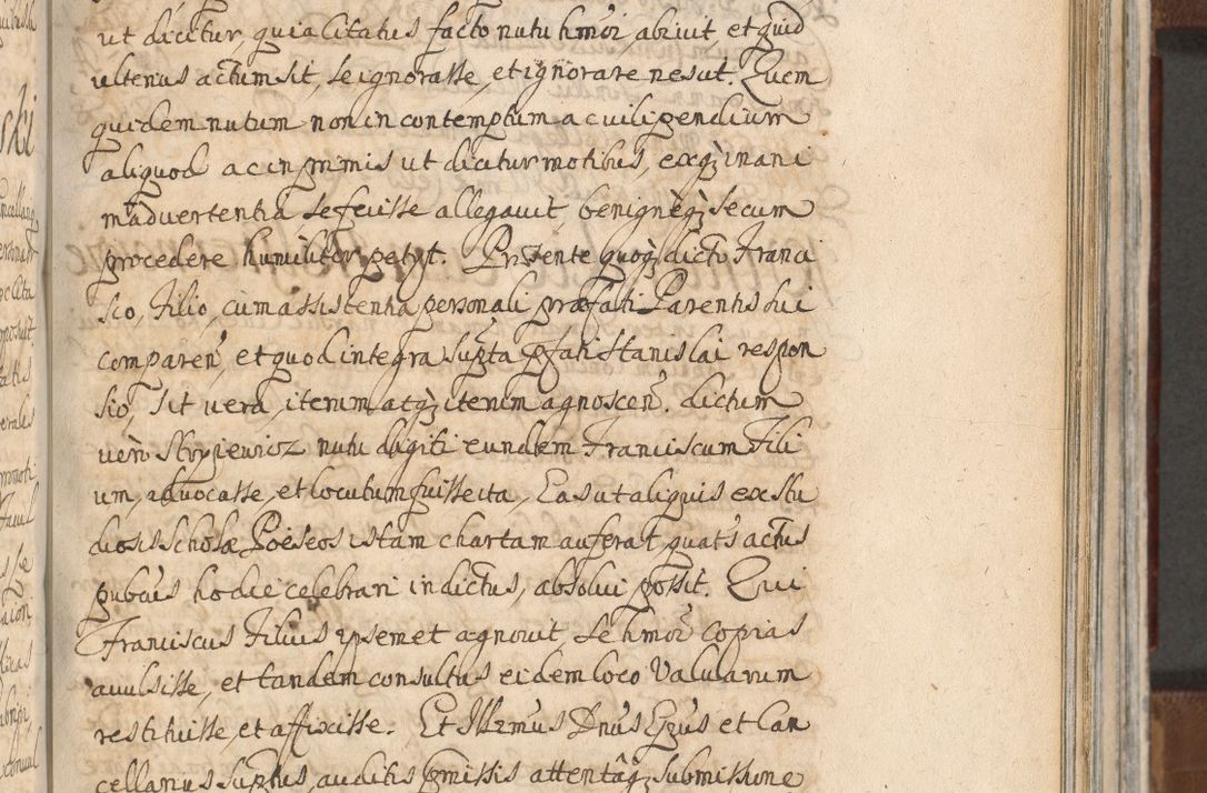 Zdjęcie nr 879 dla obiektu archiwalnego: Acta actorum, decretorum, sententiarum, erectionum, confirmationum, institutionum, resignationum, constitutionum, provisionum, quietationum, submissionum, protestationum, substitutionum R. D. Petri Gembicki, episcopi Cracoviensis, ducis Severiae in a. D. 1650 et 1651 acticatorum. Volumen V