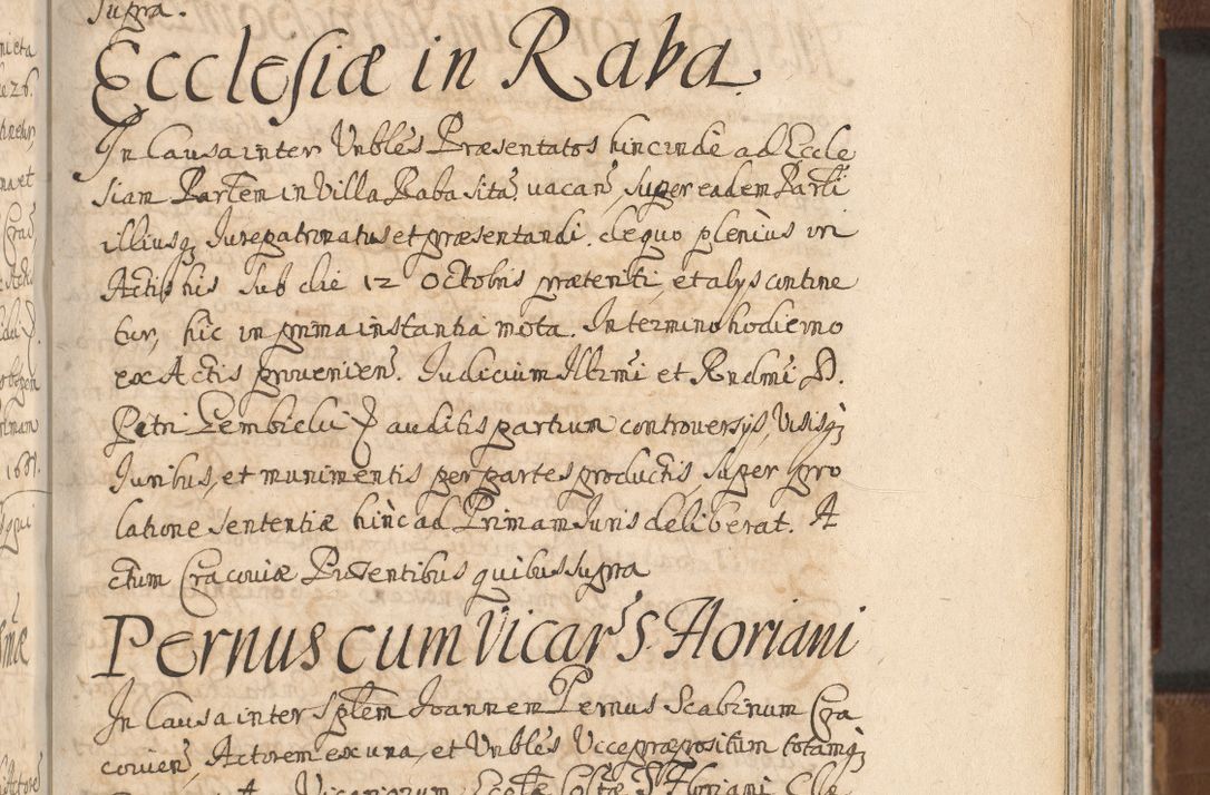 Zdjęcie nr 875 dla obiektu archiwalnego: Acta actorum, decretorum, sententiarum, erectionum, confirmationum, institutionum, resignationum, constitutionum, provisionum, quietationum, submissionum, protestationum, substitutionum R. D. Petri Gembicki, episcopi Cracoviensis, ducis Severiae in a. D. 1650 et 1651 acticatorum. Volumen V