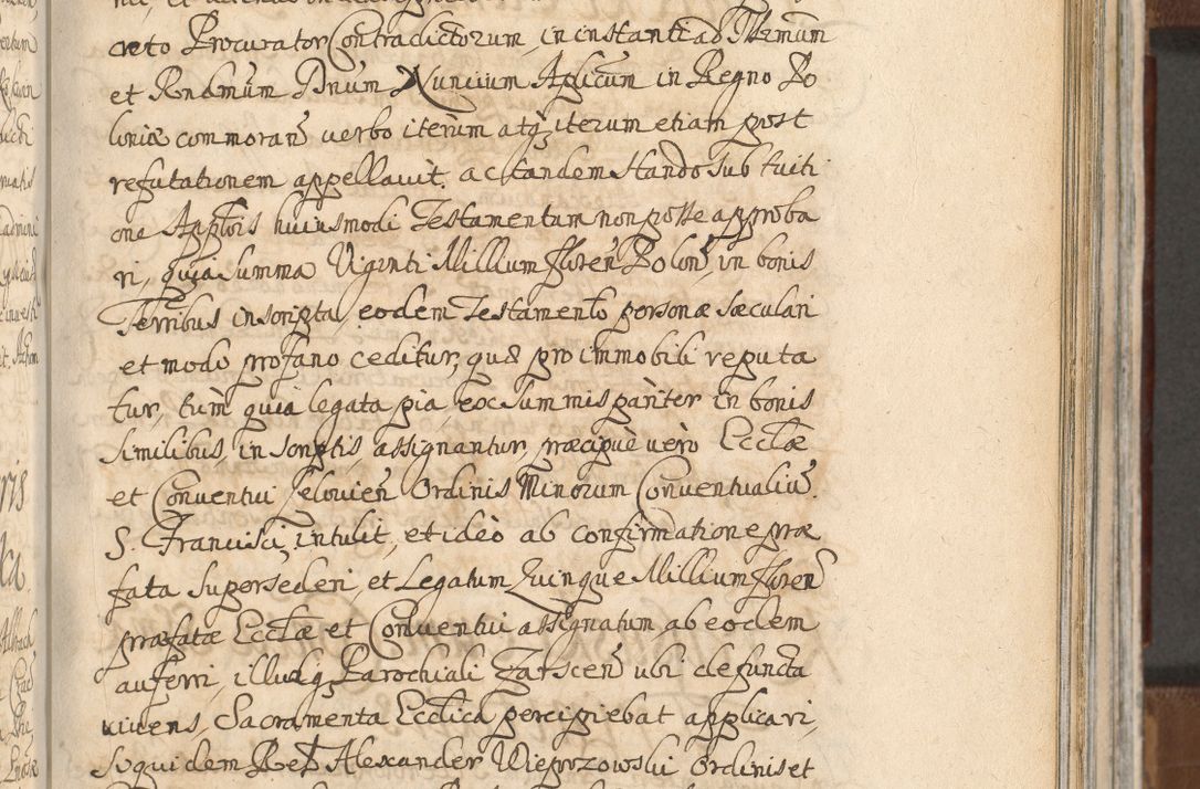 Zdjęcie nr 873 dla obiektu archiwalnego: Acta actorum, decretorum, sententiarum, erectionum, confirmationum, institutionum, resignationum, constitutionum, provisionum, quietationum, submissionum, protestationum, substitutionum R. D. Petri Gembicki, episcopi Cracoviensis, ducis Severiae in a. D. 1650 et 1651 acticatorum. Volumen V