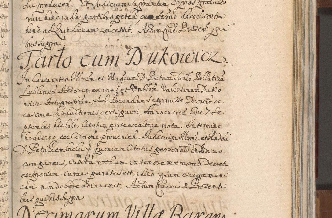 Zdjęcie nr 867 dla obiektu archiwalnego: Acta actorum, decretorum, sententiarum, erectionum, confirmationum, institutionum, resignationum, constitutionum, provisionum, quietationum, submissionum, protestationum, substitutionum R. D. Petri Gembicki, episcopi Cracoviensis, ducis Severiae in a. D. 1650 et 1651 acticatorum. Volumen V