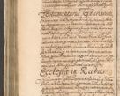 Zdjęcie nr 860 dla obiektu archiwalnego: Acta actorum, decretorum, sententiarum, erectionum, confirmationum, institutionum, resignationum, constitutionum, provisionum, quietationum, submissionum, protestationum, substitutionum R. D. Petri Gembicki, episcopi Cracoviensis, ducis Severiae in a. D. 1650 et 1651 acticatorum. Volumen V