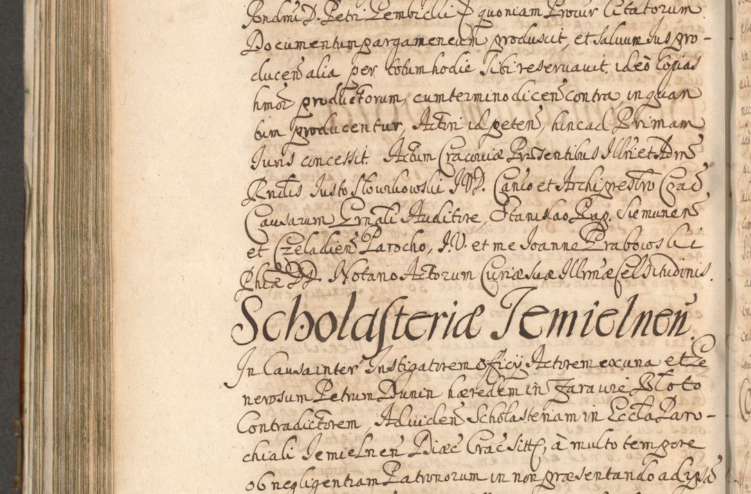 Zdjęcie nr 858 dla obiektu archiwalnego: Acta actorum, decretorum, sententiarum, erectionum, confirmationum, institutionum, resignationum, constitutionum, provisionum, quietationum, submissionum, protestationum, substitutionum R. D. Petri Gembicki, episcopi Cracoviensis, ducis Severiae in a. D. 1650 et 1651 acticatorum. Volumen V