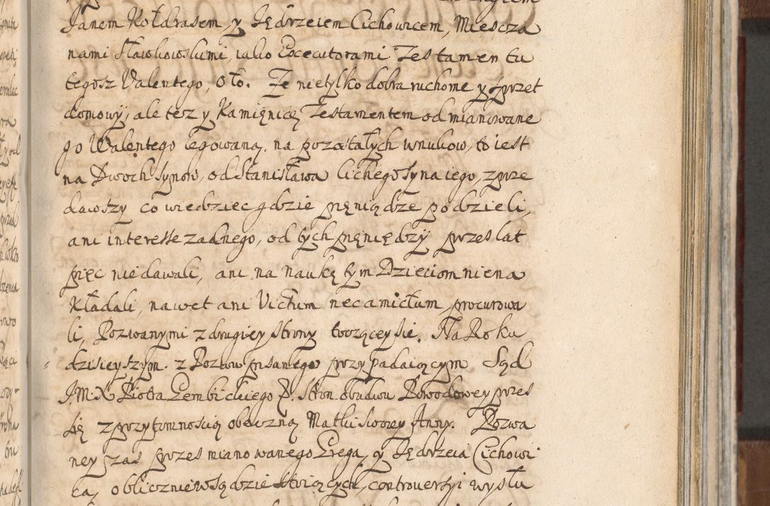 Zdjęcie nr 849 dla obiektu archiwalnego: Acta actorum, decretorum, sententiarum, erectionum, confirmationum, institutionum, resignationum, constitutionum, provisionum, quietationum, submissionum, protestationum, substitutionum R. D. Petri Gembicki, episcopi Cracoviensis, ducis Severiae in a. D. 1650 et 1651 acticatorum. Volumen V