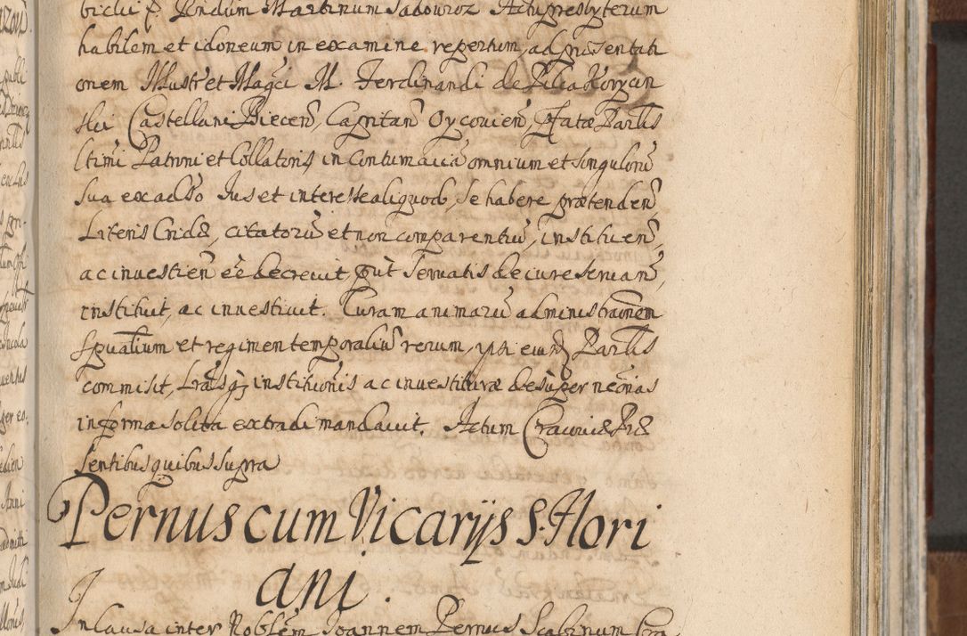 Zdjęcie nr 845 dla obiektu archiwalnego: Acta actorum, decretorum, sententiarum, erectionum, confirmationum, institutionum, resignationum, constitutionum, provisionum, quietationum, submissionum, protestationum, substitutionum R. D. Petri Gembicki, episcopi Cracoviensis, ducis Severiae in a. D. 1650 et 1651 acticatorum. Volumen V