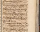 Zdjęcie nr 837 dla obiektu archiwalnego: Acta actorum, decretorum, sententiarum, erectionum, confirmationum, institutionum, resignationum, constitutionum, provisionum, quietationum, submissionum, protestationum, substitutionum R. D. Petri Gembicki, episcopi Cracoviensis, ducis Severiae in a. D. 1650 et 1651 acticatorum. Volumen V