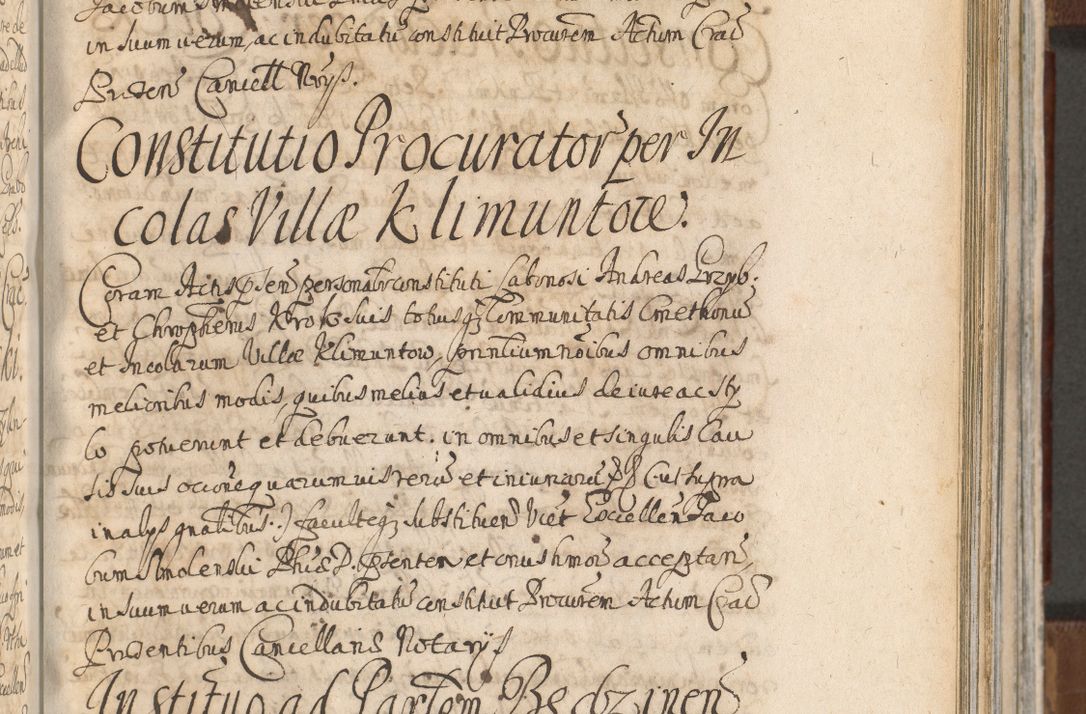 Zdjęcie nr 835 dla obiektu archiwalnego: Acta actorum, decretorum, sententiarum, erectionum, confirmationum, institutionum, resignationum, constitutionum, provisionum, quietationum, submissionum, protestationum, substitutionum R. D. Petri Gembicki, episcopi Cracoviensis, ducis Severiae in a. D. 1650 et 1651 acticatorum. Volumen V
