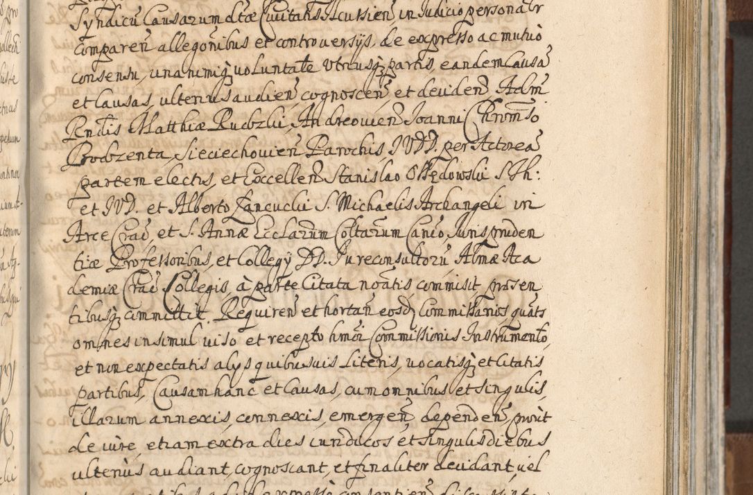 Zdjęcie nr 831 dla obiektu archiwalnego: Acta actorum, decretorum, sententiarum, erectionum, confirmationum, institutionum, resignationum, constitutionum, provisionum, quietationum, submissionum, protestationum, substitutionum R. D. Petri Gembicki, episcopi Cracoviensis, ducis Severiae in a. D. 1650 et 1651 acticatorum. Volumen V