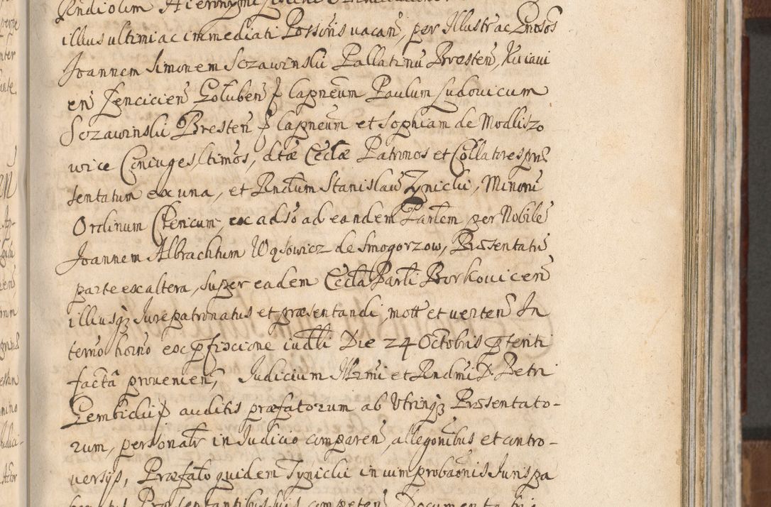 Zdjęcie nr 827 dla obiektu archiwalnego: Acta actorum, decretorum, sententiarum, erectionum, confirmationum, institutionum, resignationum, constitutionum, provisionum, quietationum, submissionum, protestationum, substitutionum R. D. Petri Gembicki, episcopi Cracoviensis, ducis Severiae in a. D. 1650 et 1651 acticatorum. Volumen V